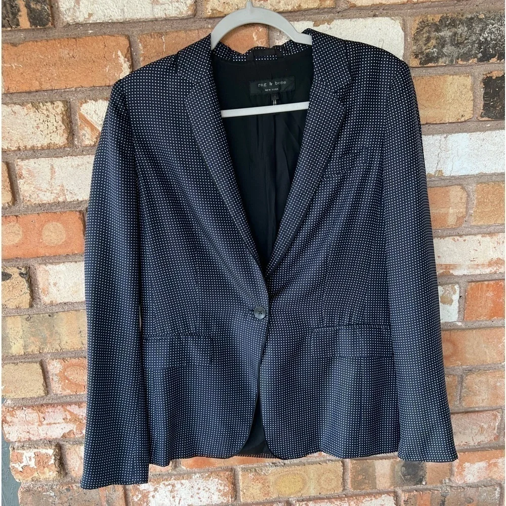 RAG & BONE silk blazer